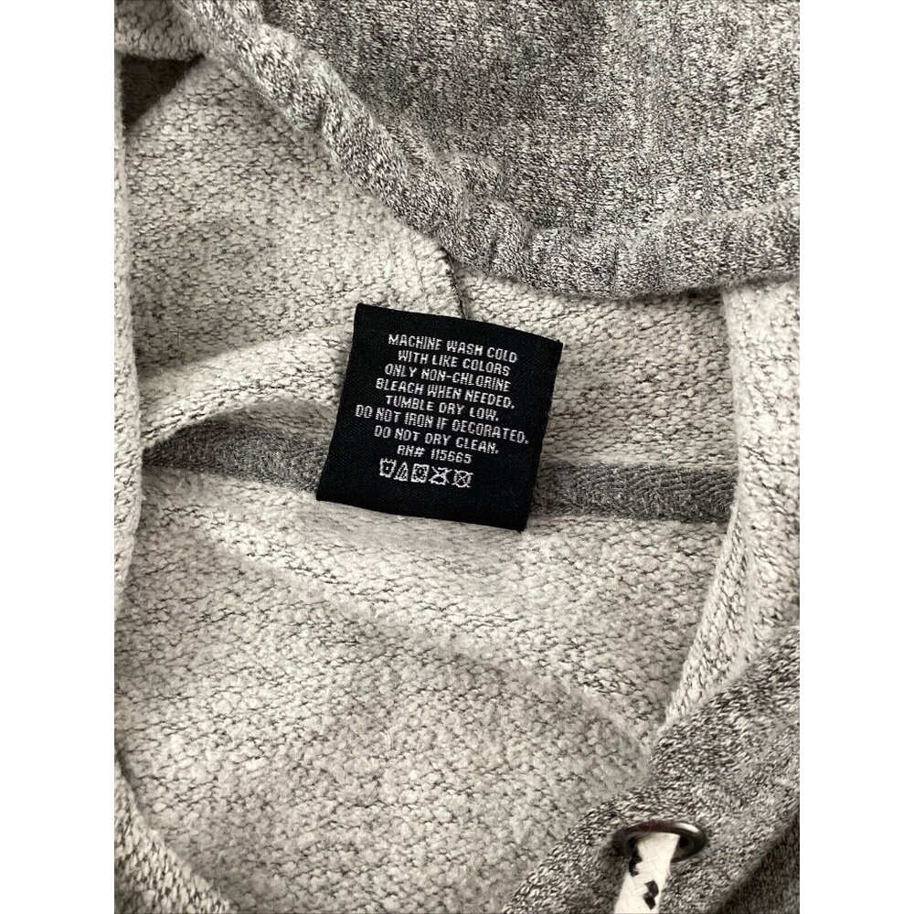 Harry Potter Hogwarts Crest Men's Small Gray Pullover Hoodie Sweatshirt - Picture 10 of 11